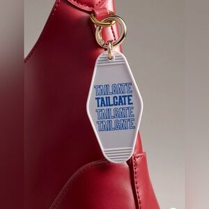 Anthropologie TAILGATE Bag Charm . Doubles as key chain.